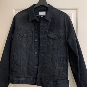 Men’s Black/Aged Jean Jacket | Medium | Worn ~3x